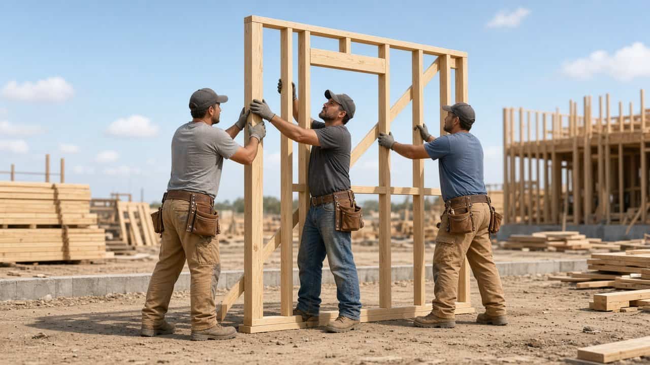contractor-insurance-kentucky-crew-framing-wall Contractor Insurance in Kentucky