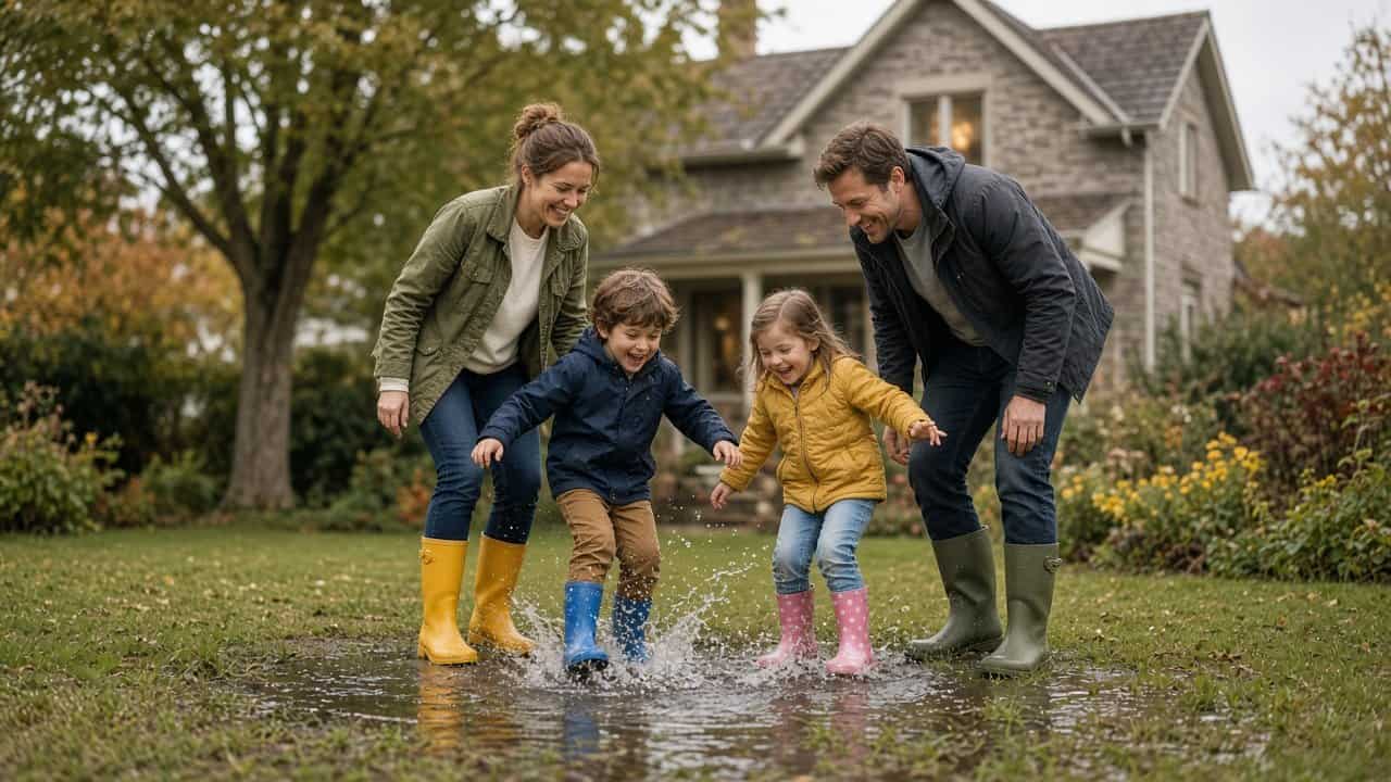 flood-insurance-kentucky-family-puddle Flood Insurance in Kentucky