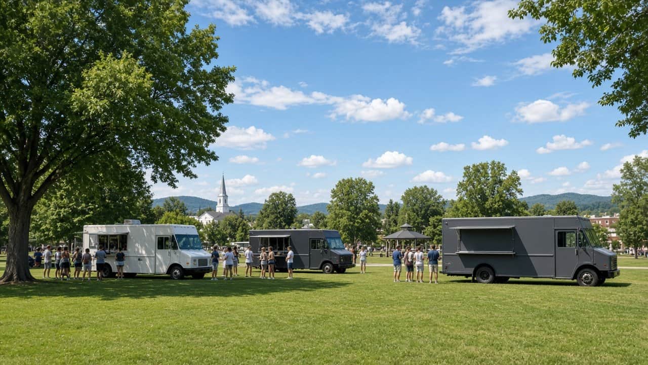 food-truck-insurance-kentucky-town-green Food Truck Insurance in Kentucky