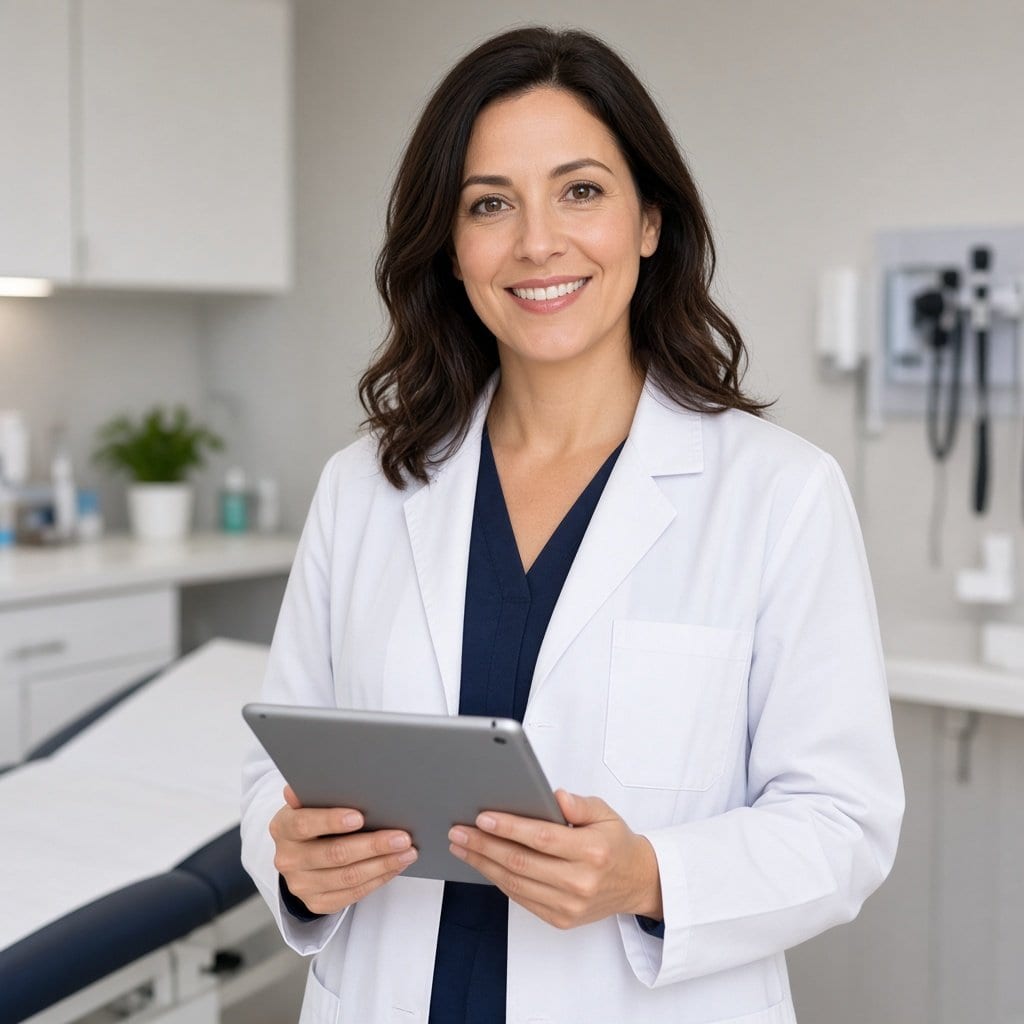 medical-office-insurance-kentucky-physician-tablet Medical Office Insurance in Kentucky