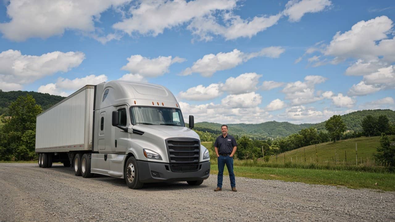 trucking-insurance-kentucky-semi-hills-banner Trucking Insurance in Kentucky